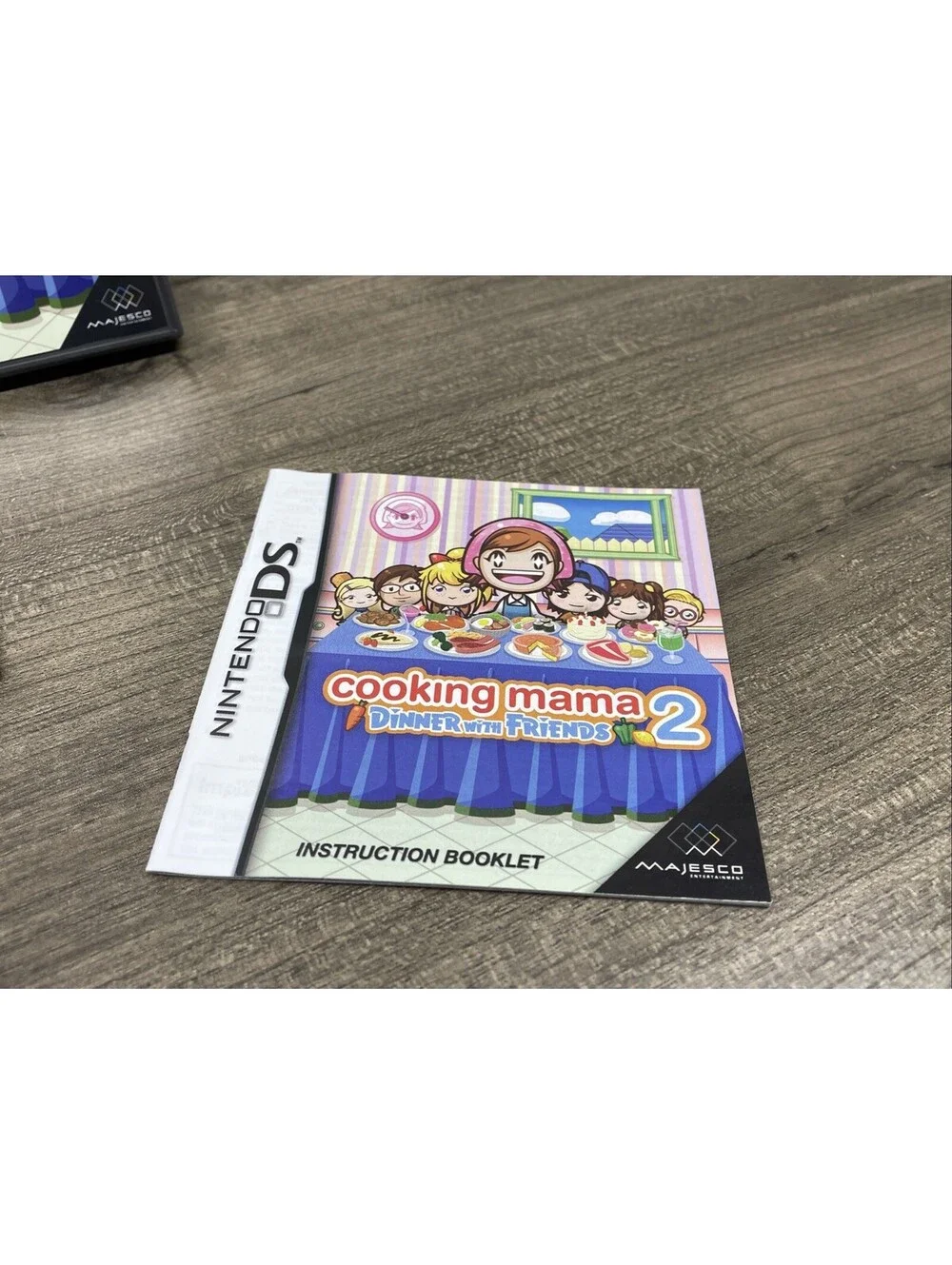 Cooking Mama 2: Dinner With Friends (Nintendo DS, 2007) CIB TESTED **NEAR MINT**